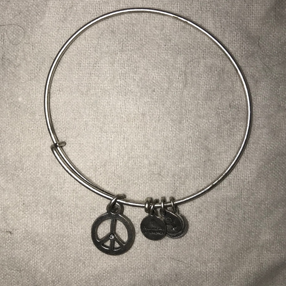 Peace sign Alex and Ani Bracelet